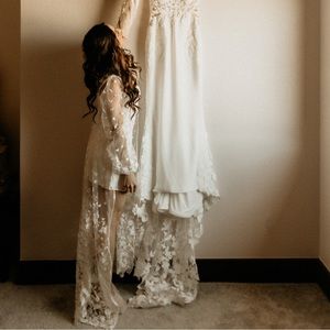 Le Rose Bridal Robe & Slip